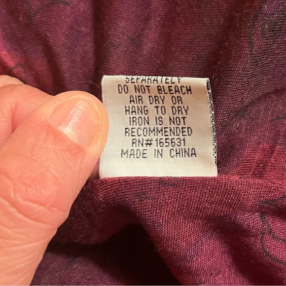 Johnny Was Calme Floral Fleece Sherpa Jacket - Picture 9 of 9